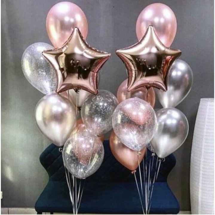 Фонтаны шаров "Дубль старт" с доставкой в Каменске-Уральском