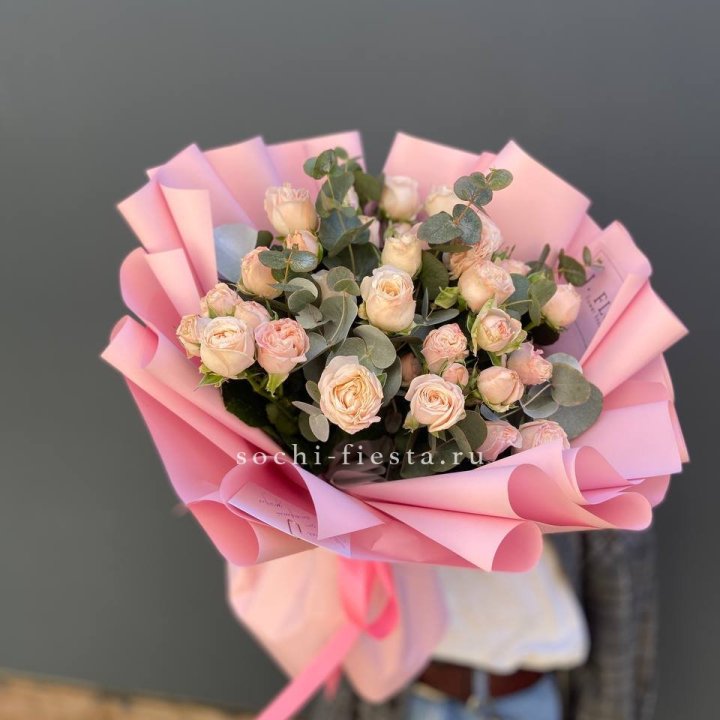 Букет пионовидных роз Cute Love в Каменске-Уральском