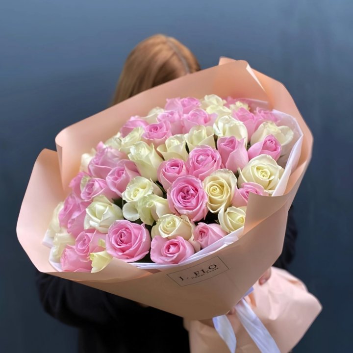 55 роз микс нежности в Каменске-Уральском